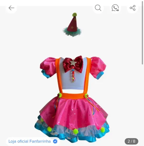 Roupa fantasia