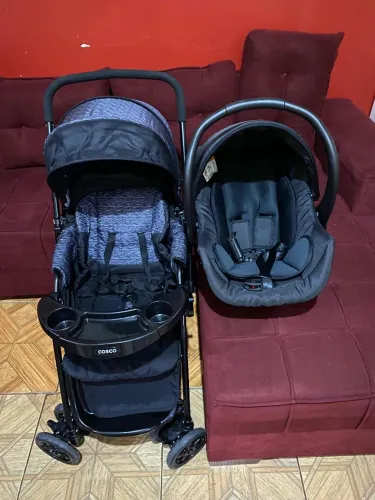 Bebê conforto e carrinho