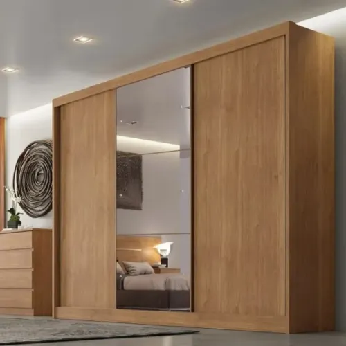 Guarda Roupa Diamond 100% MDF 3P 8G -SUPER OFERTA!