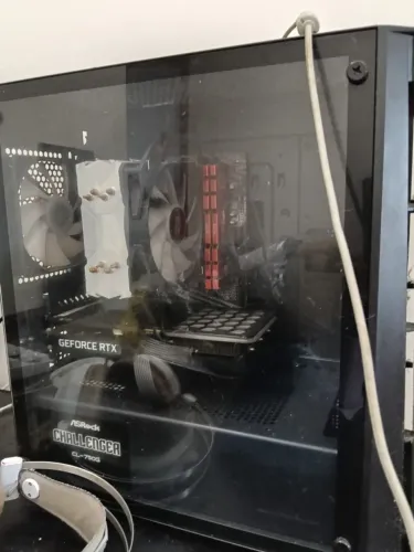 PC Gamer Ryzen 7 5700X + RTX 3060 Ti + 32GB RAM + Monitor e Periféricos