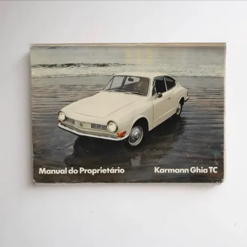 Manual do Proprietário VW Karmann Ghia TC Original