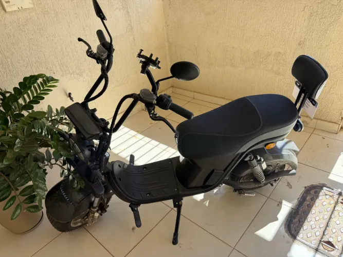 Moto elétrica! Zerada