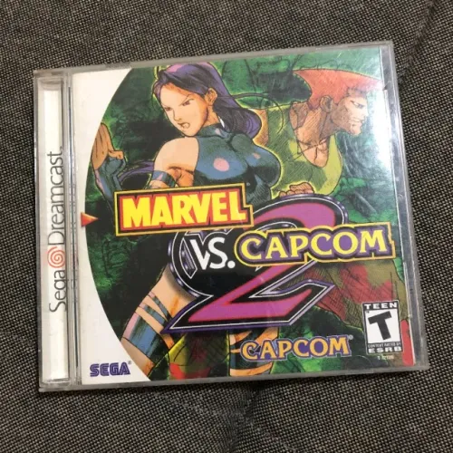 Marvel Vs Capcom 2 Sega Dreamcast Original Americano Completo