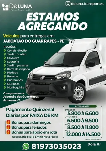 ? AGREGAMOS VEÍCULOS ? JABOATÃO DOS GUARARAPES / PE