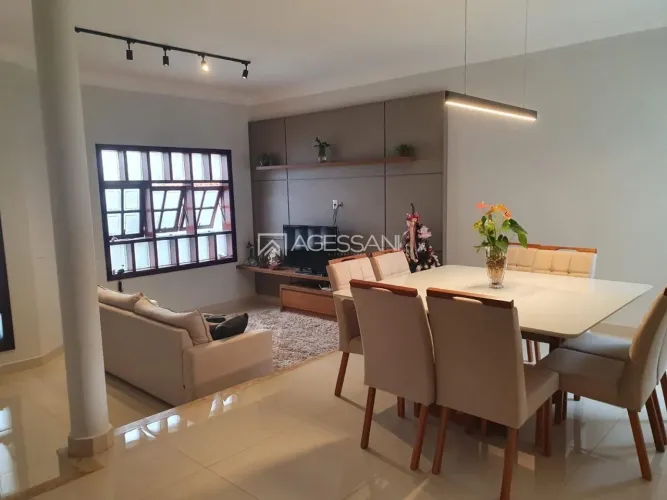 Casa em Condomínio para Venda em Franca, Jardim Riviera, 4 dormitórios, 2 suítes, 5 banhei