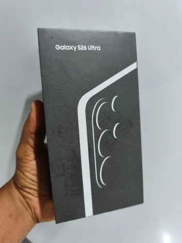 Samsung S26 ultra branco 512GB totalmente lacrado com 1 ano de garantia 