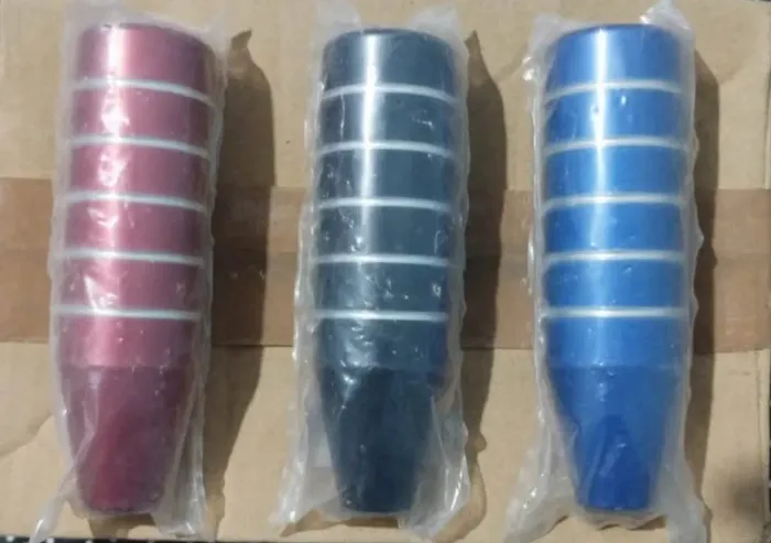 Manopla Marcha Esportiva Aluminio Nova VW Gol/Saveiro/Parati/Voyage G1, G2, G3 G4