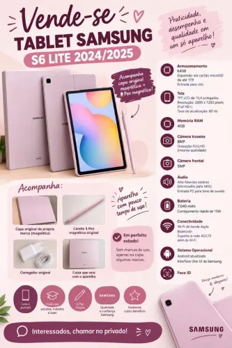 Samsung Galaxy Tab S6 Lite