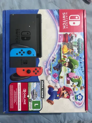 Nintendo Switch V2 Novo desbloqueado 256GB