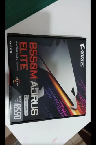 Vendo Placa mãe Gigabyte B550m aorus Elite 