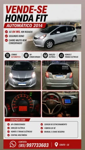 Honda Fit CX 1.4 Flex 16V 5P Aut. 2014