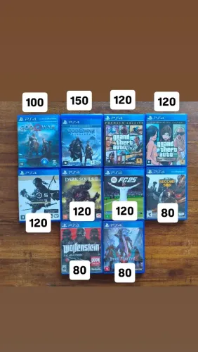 Jogos ps4 e ps5