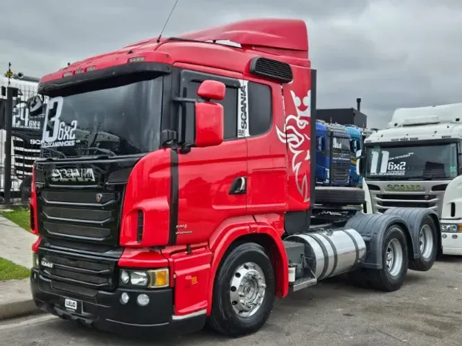 Scania R440 6x4 bug Leve Ano 2013 Automático Tanque em alumínio Interna Bonita