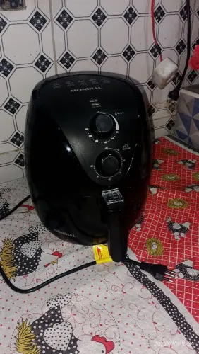 Fritadeira Elétrica Air Fryer Mondial Cor Black/Inox