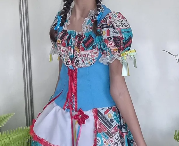 Vestido festa Junina PP