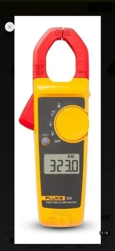 Alicate amperímetro fluke 323