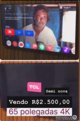 Smart TV QLED 4K Google TV da TCL de 65