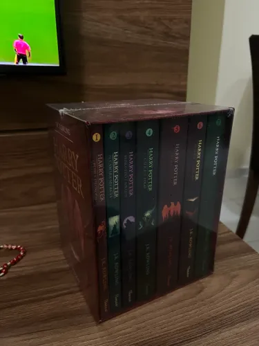 Box lacrado Harry Potter capa dura