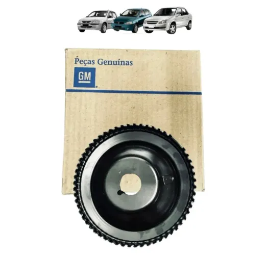 POLIA ORIGINAL GM CELTA 2001/2009 VIRABREQUIN *
