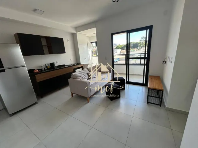 Apartamento com 1 dormitório para alugar, 43 m² por R$ 3.990,00/mês - Trenza Verano - Atib