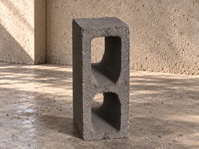 Bloco de concreto 14x19x39 cm - R$ 6,00/un à vista