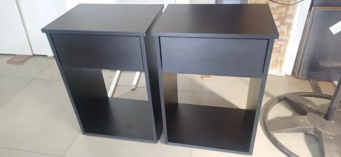 Criado mudo PRETO em mdf