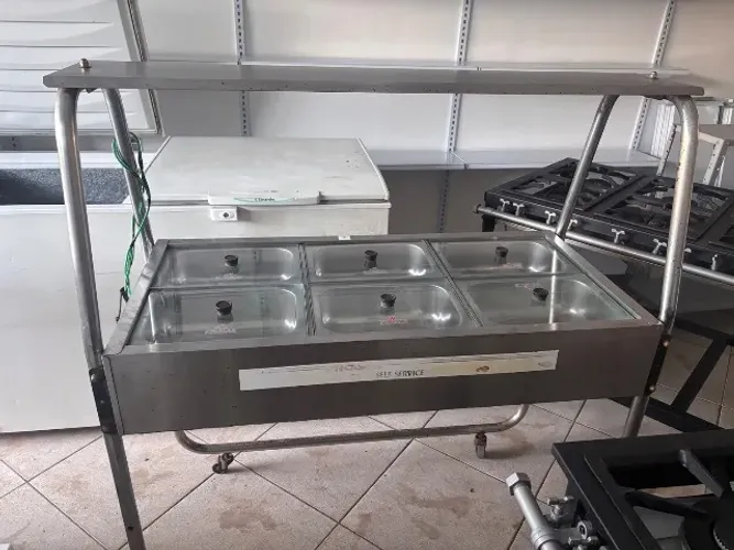 Selv service, 6 cubas, Progas