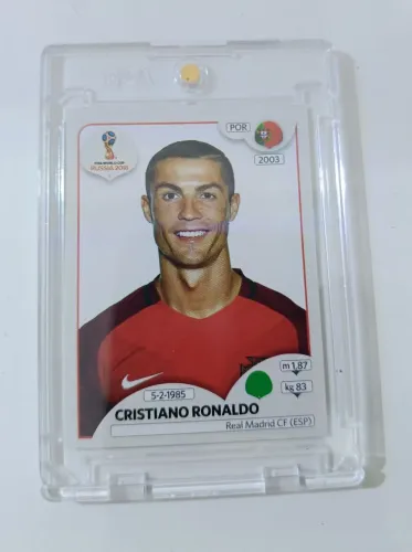 Figurinha Cristiano Ronaldo 2018