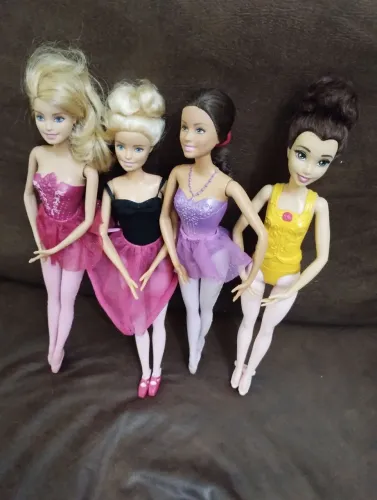 Barbies Bailarinas da Mattel.