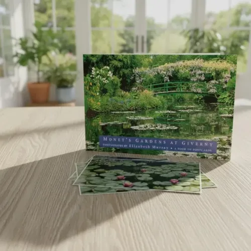 Livro de Postais - Fotos Jardim lendário Claude MONET na França - Oferta Namorados!