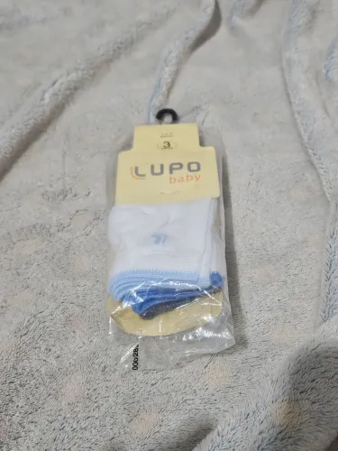Kit Com 6 Pares De Meias Lupo De Algodão Cotton Infantil Baby