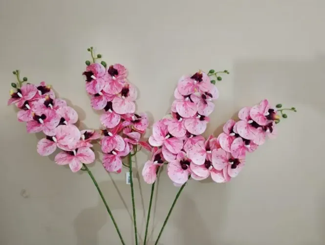 lindos galhos de orquideas siliconadas grande
