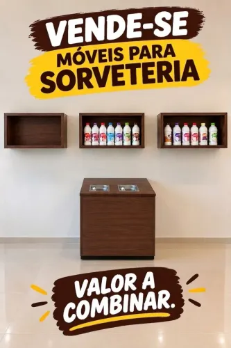 Moveis para Sorveteria