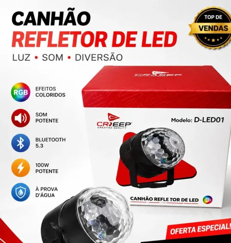 Canhão de LED