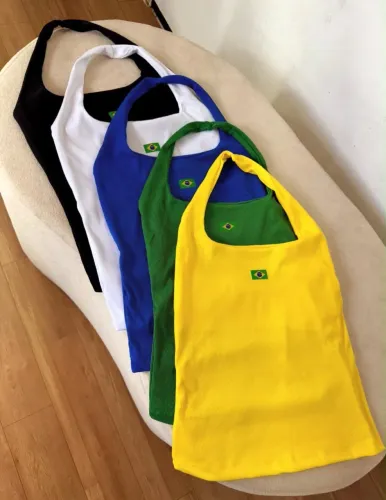 Blusa do brasil feminina camisa 