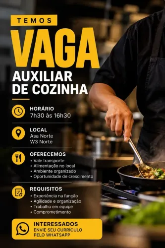 AUXILIAR DE COZINHA 