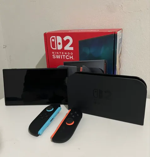 NINTENDO SWITCH 2 - IMPECÁVEL- NOVÍSSIMO 