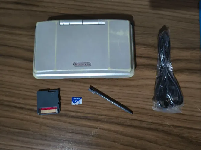 Nintendo DS prata completo