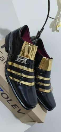 Kit 3 sapatos sociais n40