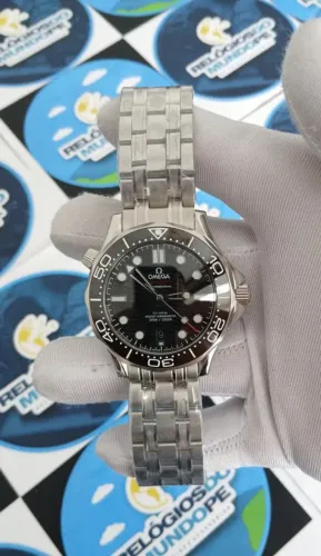 RELOGIO OMG SEAMASTER DIVER 300 BLACK