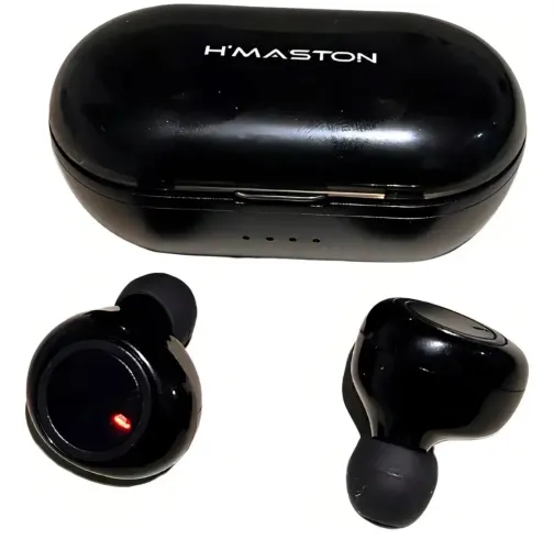 Fone de Ouvido Gamer Bluetooth In-ear à Prova d'Água H'maston LY-101 Pro Preto