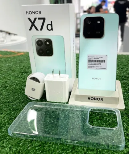 Produto Novo - Lançamento Honor X7D O top 256Gb/8Ram - Azul Topp