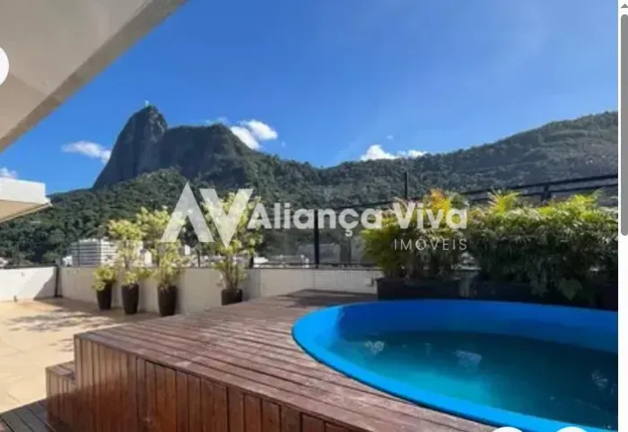 Cobertura vista Cristo, Reformada com piscina e churrasqueira