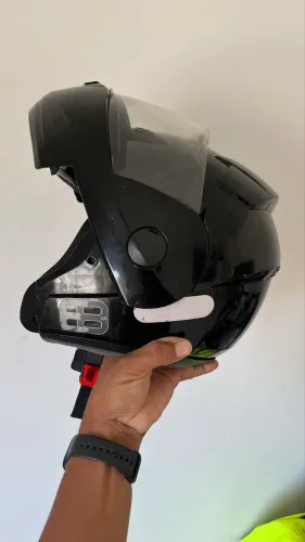 Capacete Escamoteavel / Robocop