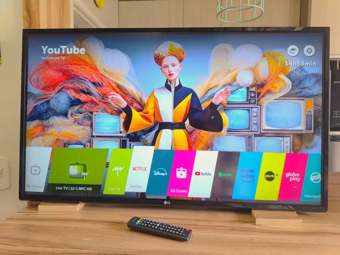 Tv 43 Smart Full HD LG. Entrego