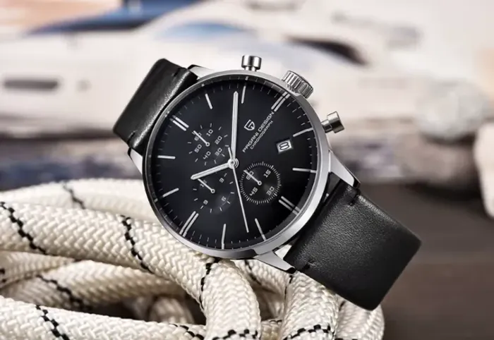 Relógios PAGANI DESIGN - Chronografo, Masc. - meca-quartz (híbrido) - Novo