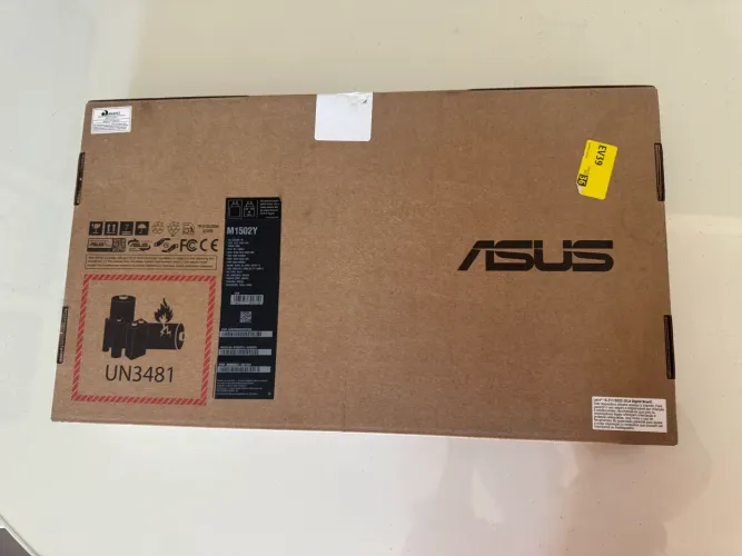 NOVO!!! Notebook ASUS Vivobook 15 AMD Ryzen 7, 16 GB, 512 GB SSD, W11 Home, 15.6'' FHD