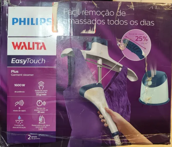 Vaporizador de Roupas Philips Walita EasyTouch Plus 1600W - Pouco Uso