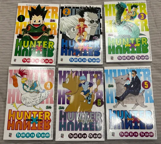 Hunter x Hunter do 1 ao 6 (novos) 