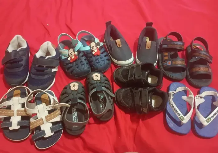 Sapatos desapego